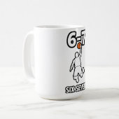 6-7 Basketball Kaffeetasse (Vorderseite Links)