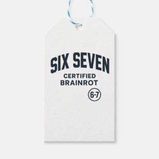 6 7 Certified Brain Rot Geschenkanhänger