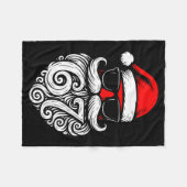 6 7 Christmas 67 Santa Six Seven Christmas Boys Te Fleecedecke (Vorderseite (Horizontal))