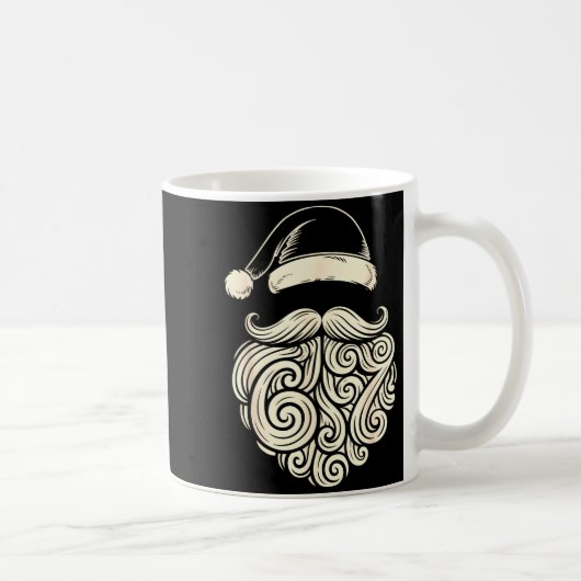 6 7 Christmas 67 Santa Six Seven Christmas Boys Te Kaffeetasse (Rechts)