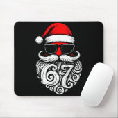 6 7 Christmas 67 Santa Six Seven Christmas Boys Te Mousepad (Mit Mouse)