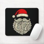 6 7 Christmas 67 Santa Six Seven Christmas Boys Te Mousepad (Mit Mouse)