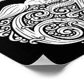 6 7 Christmas 67 Santa Six Seven Christmas Boys Te Poster (Ecke)