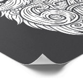 6 7 Christmas 67 Santa Six Seven Christmas Boys Te Poster (Ecke)