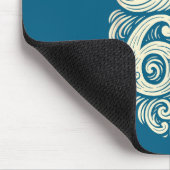 6 7 Christmas Funny 67 Santa Six Seven Christmas B Mousepad (Ecke)