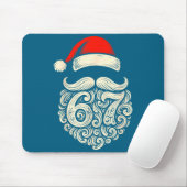 6 7 Christmas Funny 67 Santa Six Seven Christmas B Mousepad (Mit Mouse)