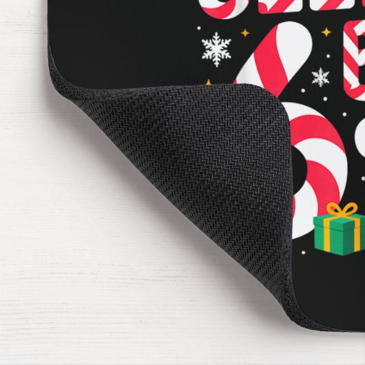 6-7 Christmas Ugly Sweater Six Seven Xmas 67 Meme Mousepad (Ecke)