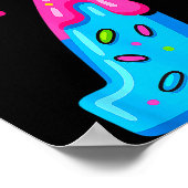 6 7 Couple Halloween Costume Ice Cream Drip Gen Al Poster (Ecke)