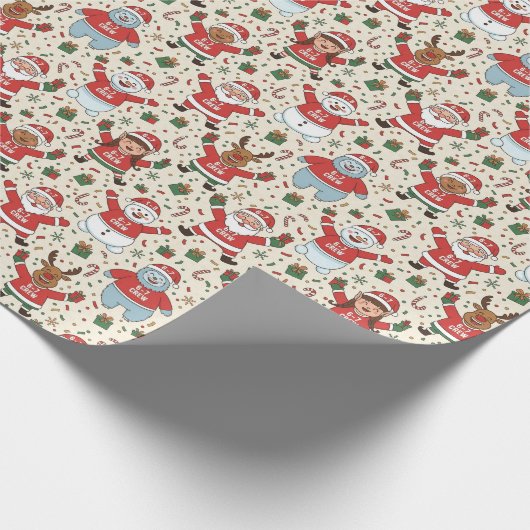 6-7 Crew Christmas Geschenkpapier (Ecke)