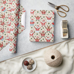 6-7 Crew Weihnachten Geschenkpapier