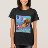 6 7 dachshund beach bum shirt (Vorderseite)