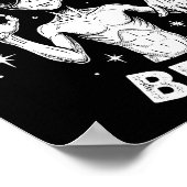 6 7 Funny 67 Six Seven Alien Bruh Hand Boys Gen Al Poster (Ecke)