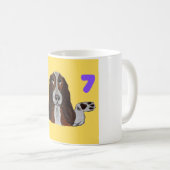 6 7 Funny Crazy Doggie Mug Kaffeetasse (VorderseiteRechts)