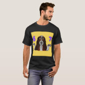 6 7 Funny Crazy Doggie T-shirt (Vorne ganz)