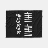 6 7 Funny If You Know You Know Tally Marks Six Sev Fleecedecke (Vorderseite (Horizontal))