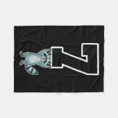 6 7 Funny Matching Teachers Halloween Kostüm Racc Fleecedecke (Vorderseite (Horizontal))