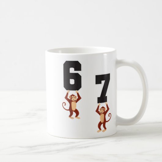 6 7 Funny Matching Teachers Halloween Kostümmonk Kaffeetasse (Rechts)