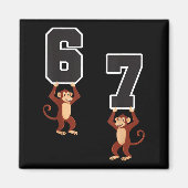 6 7 Funny Matching Teachers Halloween Kostümmonk Magnet (Vorne)