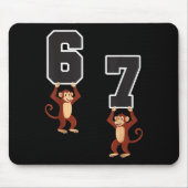 6 7 Funny Matching Teachers Halloween Kostümmonk Mousepad (Vorne)