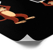 6 7 Funny Matching Teachers Halloween Kostümmonk Poster (Ecke)