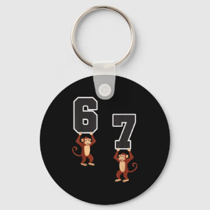 6 7 Funny Matching Teachers Halloween Kostümmonk Schlüsselanhänger