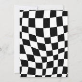 6 7 Funny Meme black & white kid birthday Einladung (Rückseite)