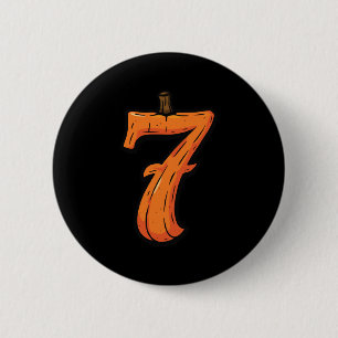 6 7 Funny Six Sieben Halloween Kostüm Matching Cou Button