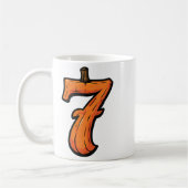 6 7 Funny Six Sieben Halloween Kostüm Matching Cou Kaffeetasse (Links)