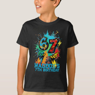 6-7 Geburtstags-T-Shirt Six Seven T-Shirt
