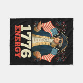 6-7 George Washington Six Seven Meme Funny 4th Of  Fleecedecke (Vorderseite (Horizontal))