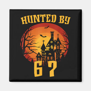 6 7 halloween 67 meme sechs sieben heimgesucht gen magnet