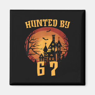 6 7 Halloween 67 Meme Sechs Sieben Heimgesucht Gen Magnet