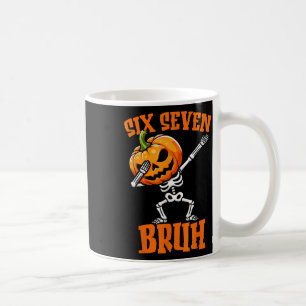 6 7 Halloween 67 Meme Six Seven Dabbing Gen Alpha Kaffeetasse