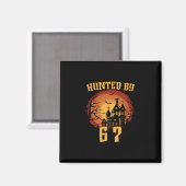 6 7 Halloween 67 Meme Six Seven Spuk Gen Alpha Magnet (Vorderseite/Rückseite)