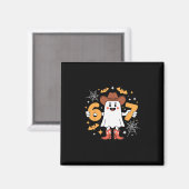 6 7 Halloween-Geist 67 Meme Gen Alpha Sechs Sieben Magnet (Vorderseite/Rückseite)