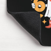 6 7 Halloween-Geist 67 Meme Gen Alpha Sechs Sieben Mousepad (Ecke)