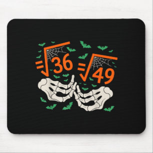 6 7 Halloween Mathe Quadratwurzel 67 Meme Gen Alph Mousepad