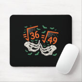 6 7 Halloween-Mathe Quadratwurzel 67 Meme Gen Alph Mousepad (Mit Mouse)