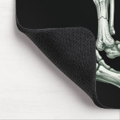 6 7 Halloween-Skelett Lustig 67 Meme Gen Alpha Sec Mousepad (Ecke)