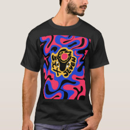 6 7 kurvenreiche Wellen T-Shirt