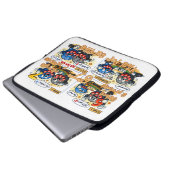 6’7” Lebenswichtig für das Überleben Chemie-Elemen Laptopschutzhülle (Vorne Knopf)