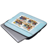 6’7” Lebenswichtige Chemie-Elemente Laptopschutzhülle (Vorne Knopf)