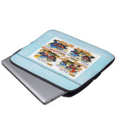 6’7” Lebenswichtige Chemie-Elemente Laptopschutzhülle (Vorne Knopf)