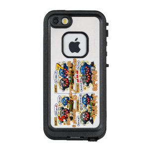 6’7” Lebenswichtige Chemie-Elemente LifeProof FRÄ’ iPhone SE/5/5s Hülle
