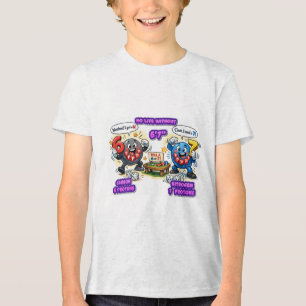 6’7” Lebenswichtige Chemie-Elemente Tri-Blend Shirt