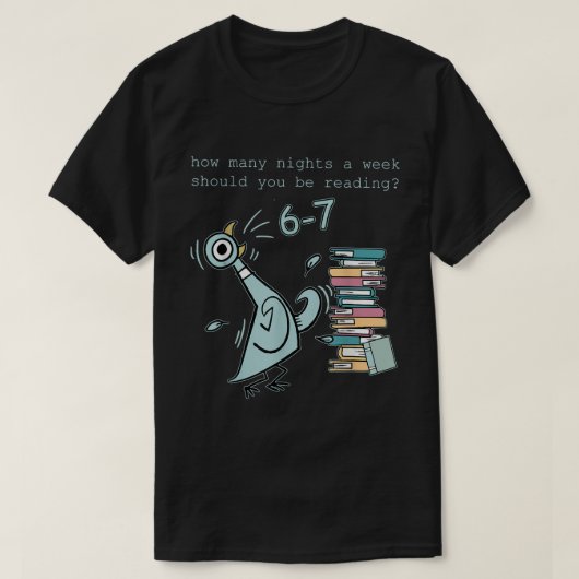 6-7 Lesetage Lehrer Meme T-Shirt (Design vorne)