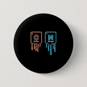 6 7 Lustiger Wissenschaft Chemie Lehrer Periodensy Button