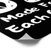 6 7 Made For Each Other, Red 67 Christmas Couple V Poster (Ecke)