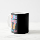 6 7 Mason Baseball Drip Nummer 67 Spieler Oder 67. Kaffeetasse (Vorderseite Links)
