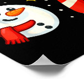 6 7 Meme Christmas Shirt 67 Six Seven Snowman Boy Poster (Ecke)